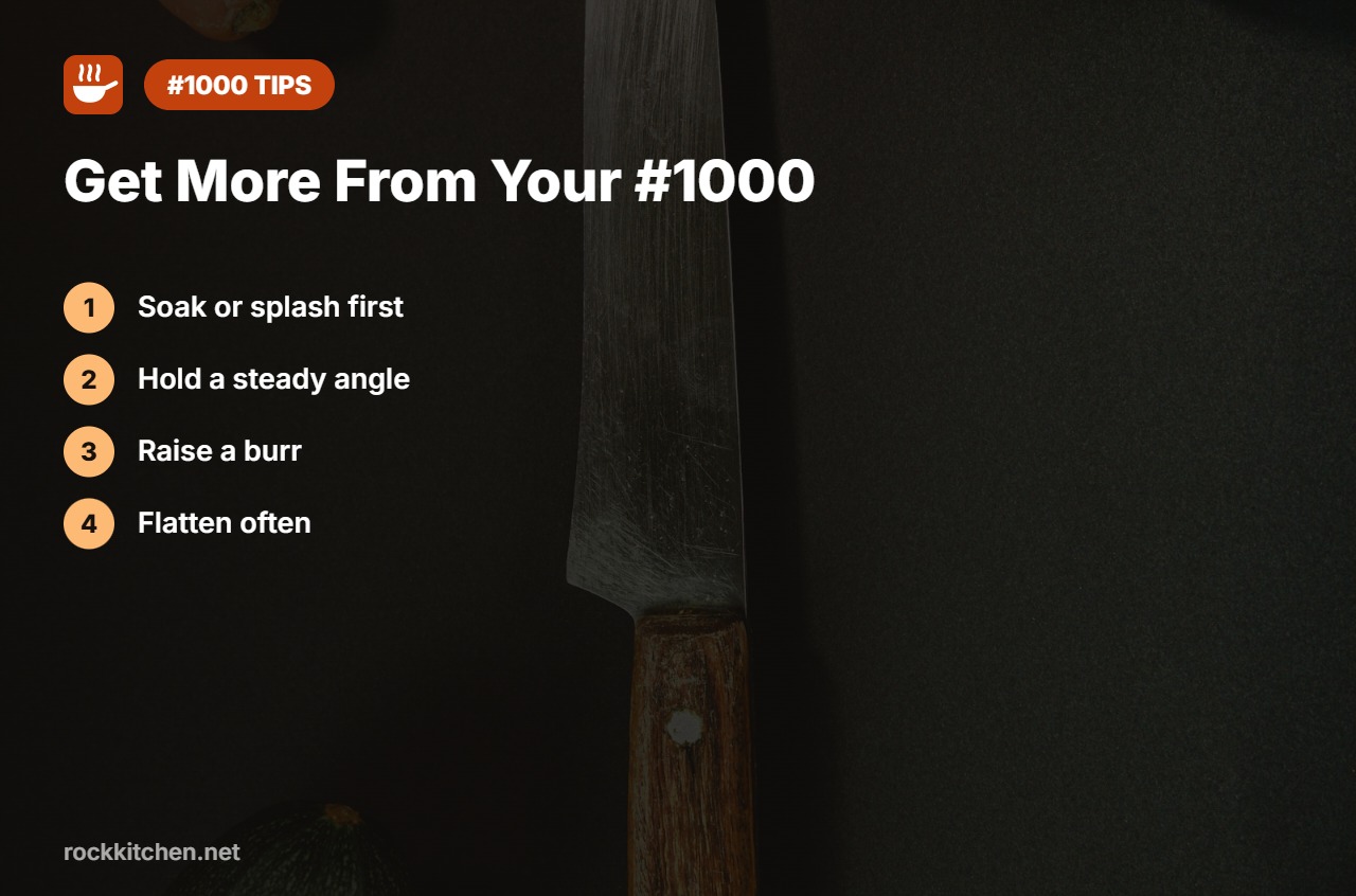 Tips for best 1000 grit whetstone