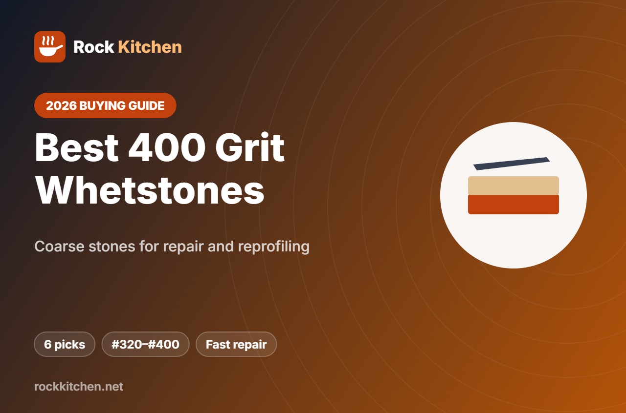 Best 400 grit whetstone for dull kitchen knives