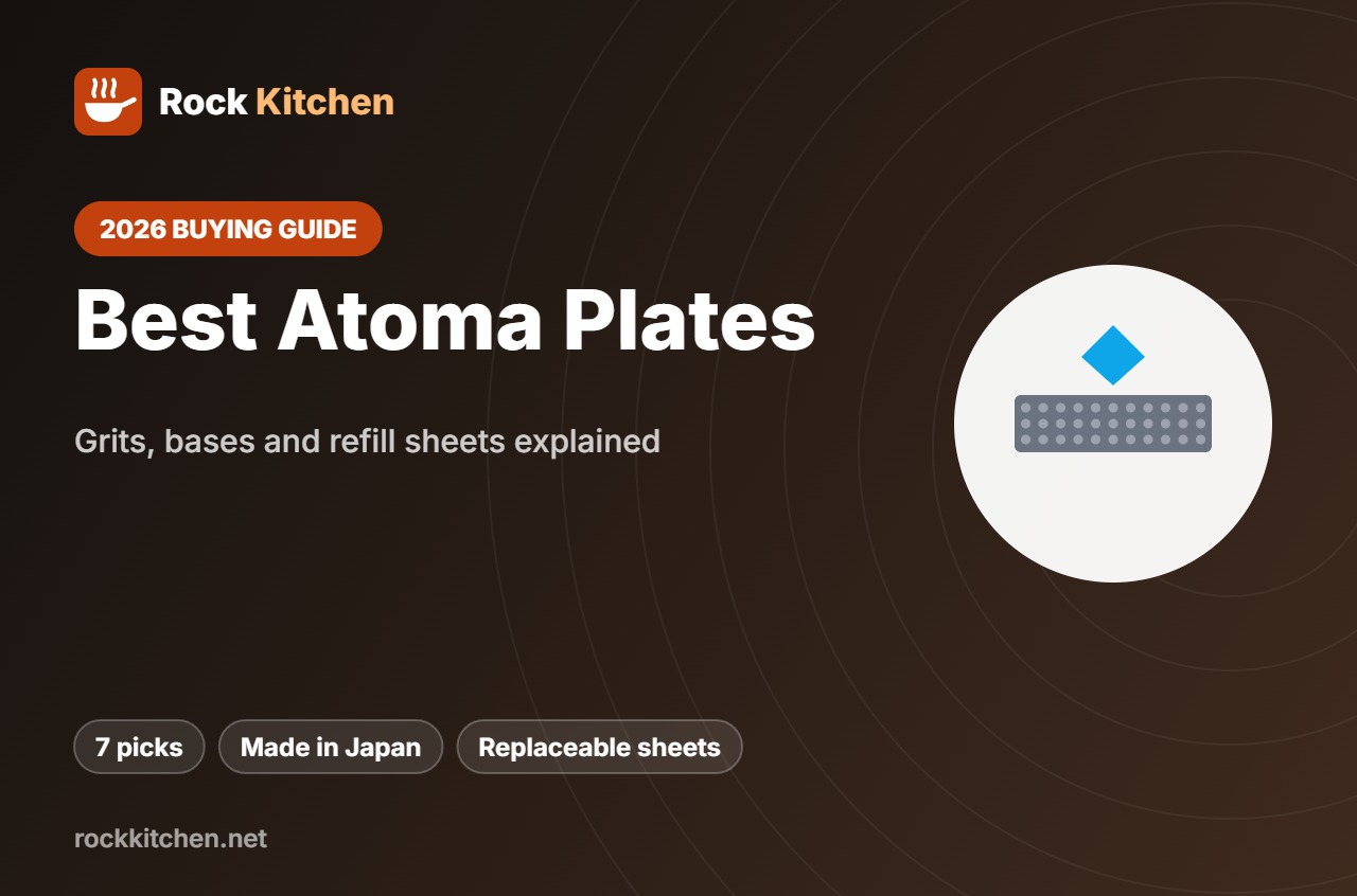 Best Atoma plate for flattening waterstones