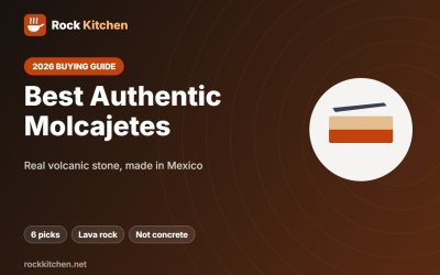 Best Authentic Molcajete 2026: 6 Real Volcanic Stone Picks Compared