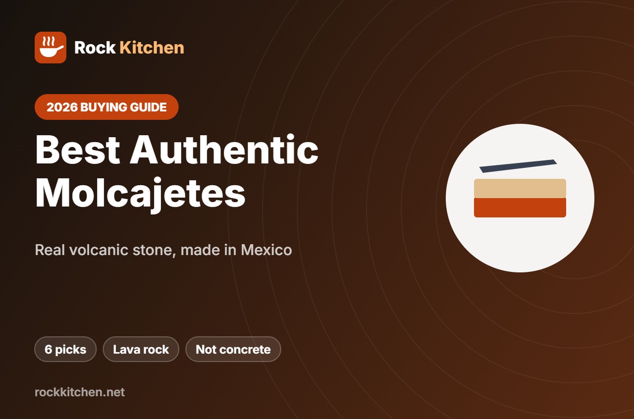 Best Authentic Molcajete – Rock Kitchen buying guide