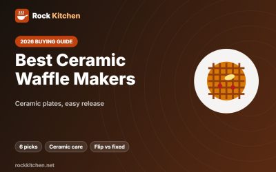 Best Ceramic Waffle Maker 2026: 6 PTFE-Free Picks for Easy Release