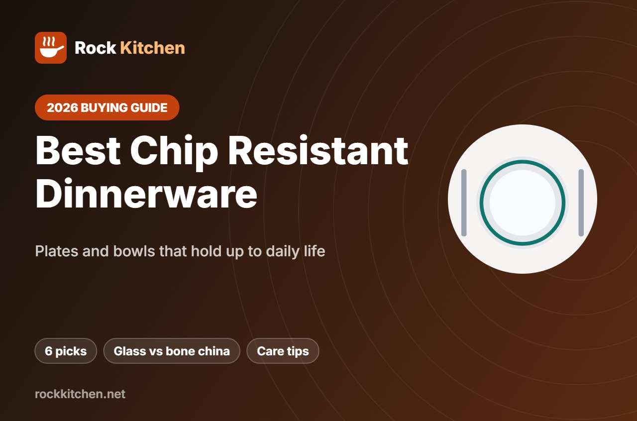 Best Chip Resistant Dinnerware – Rock Kitchen buying guide