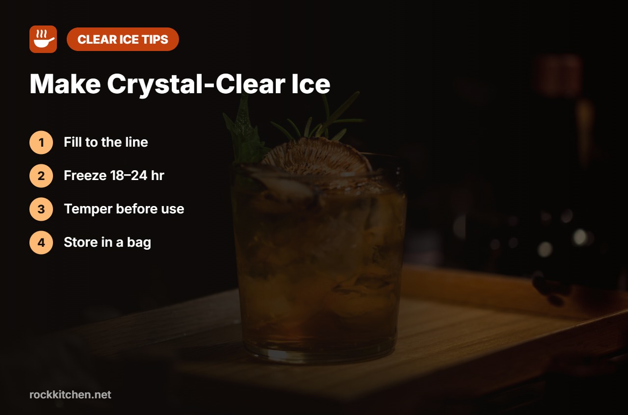 Tips for best clear ice maker