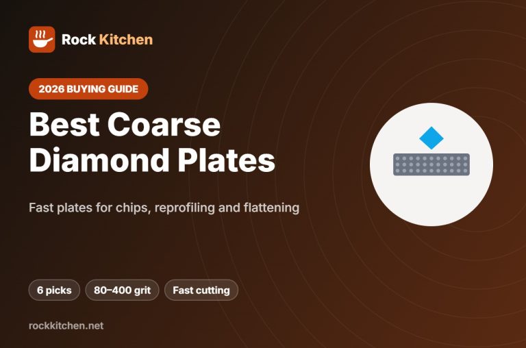 Best coarse diamond plate for edge repair