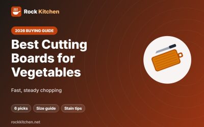 Best Cutting Board for Vegetables 2026: 6 Boards for Fast Chopping