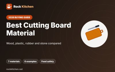 Best Cutting Board Material 2026: Wood, Plastic, Rubber or Stone?