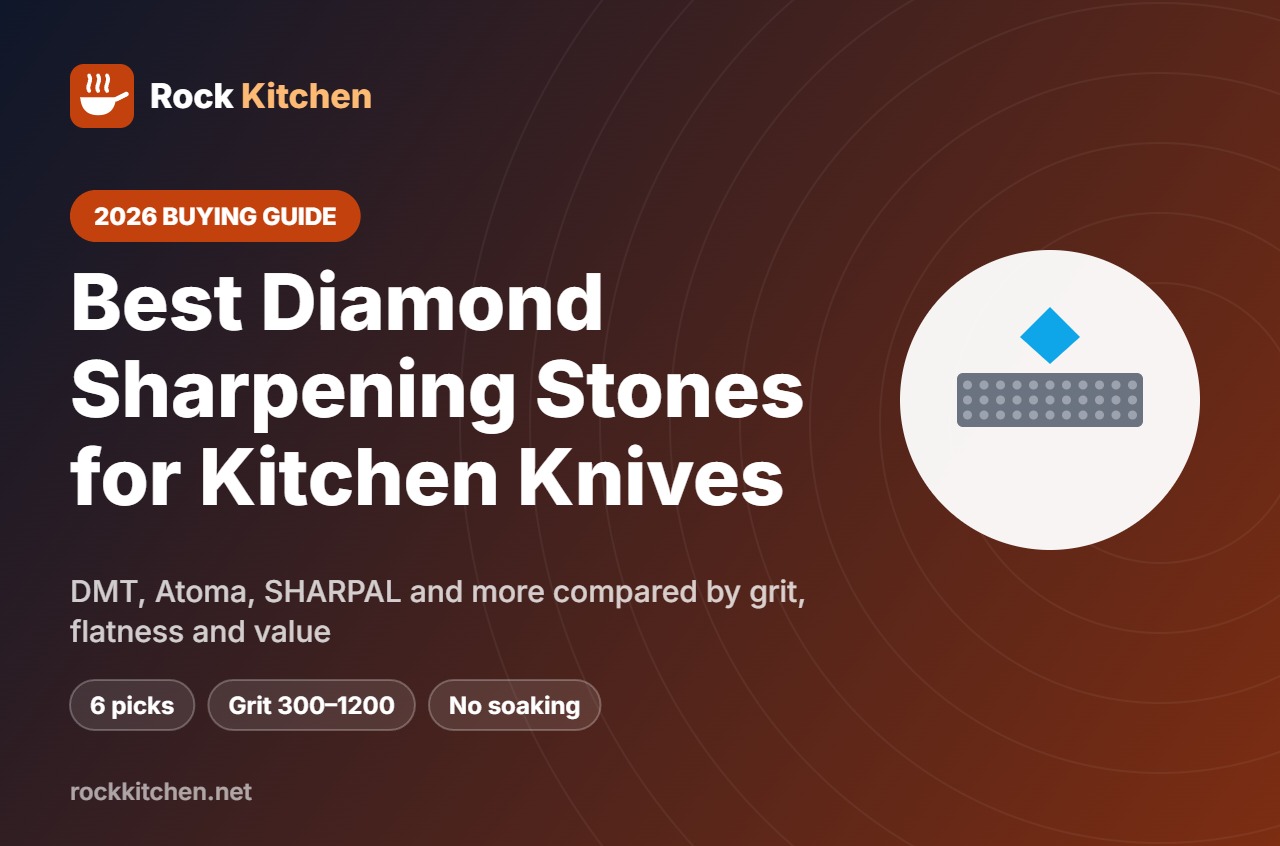 Best diamond sharpening stone for kitchen knives 2026 buying guide