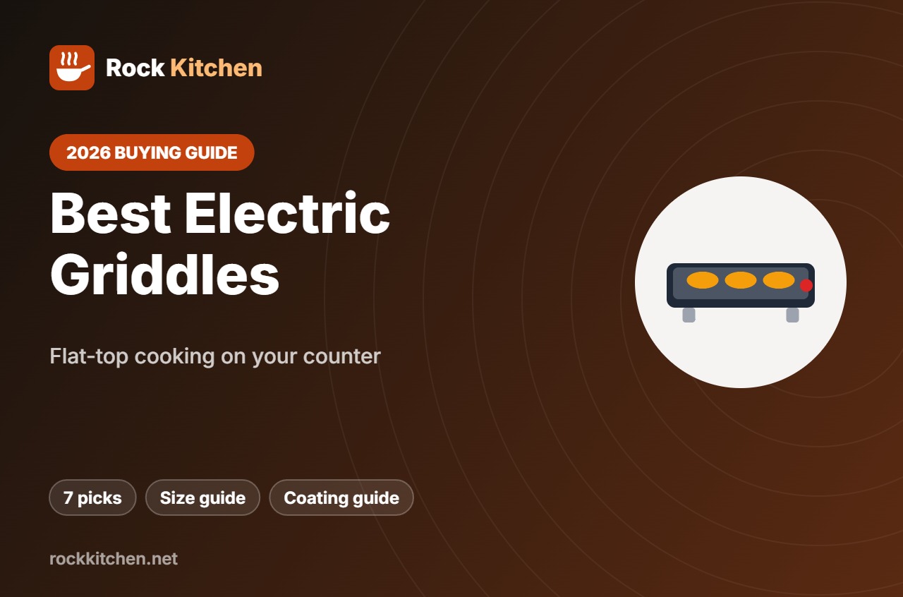 Best Electric Griddle – Rock Kitchen buying guide