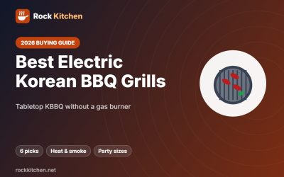 Best Electric Korean BBQ Grill 2026: 6 Tabletop Grills for KBBQ Night