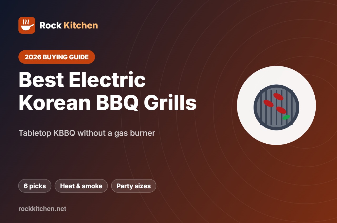Best Electric Korean BBQ Grill – Rock Kitchen buying guide