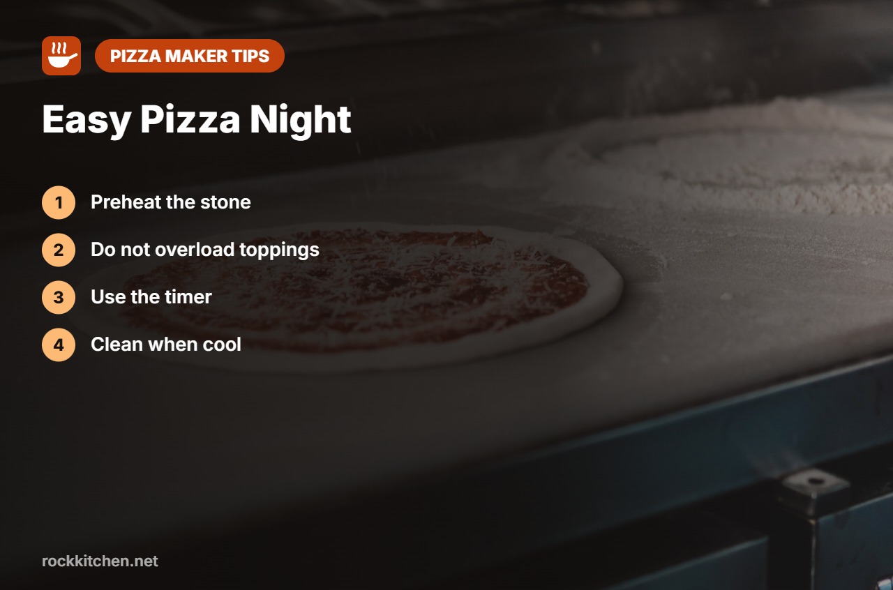 Tips for best electric pizza maker