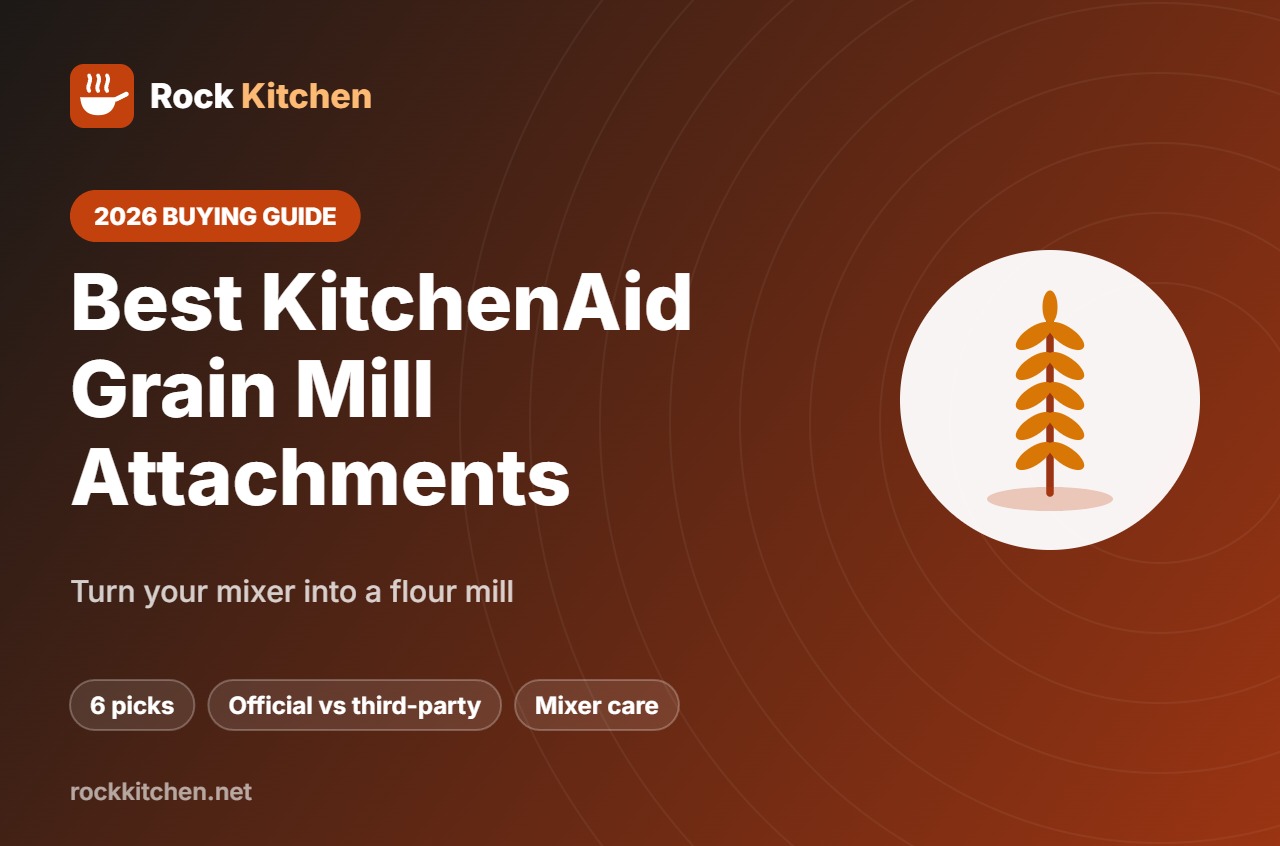 Best Grain Mill Attachment for KitchenAid – Rock Kitchen buying guide
