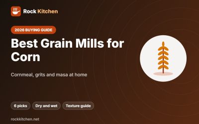 Best Grain Mill for Corn 2026: 6 Mills for Cornmeal, Grits and Masa