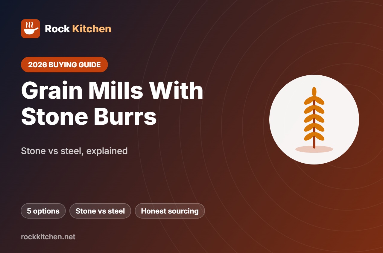 Best Grain Mill With Stone Burrs – Rock Kitchen buying guide