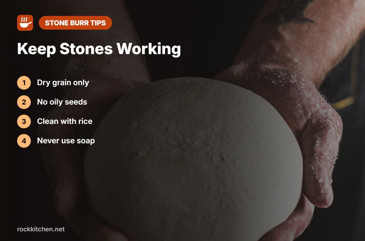 Tips for best grain mill with stone burrs