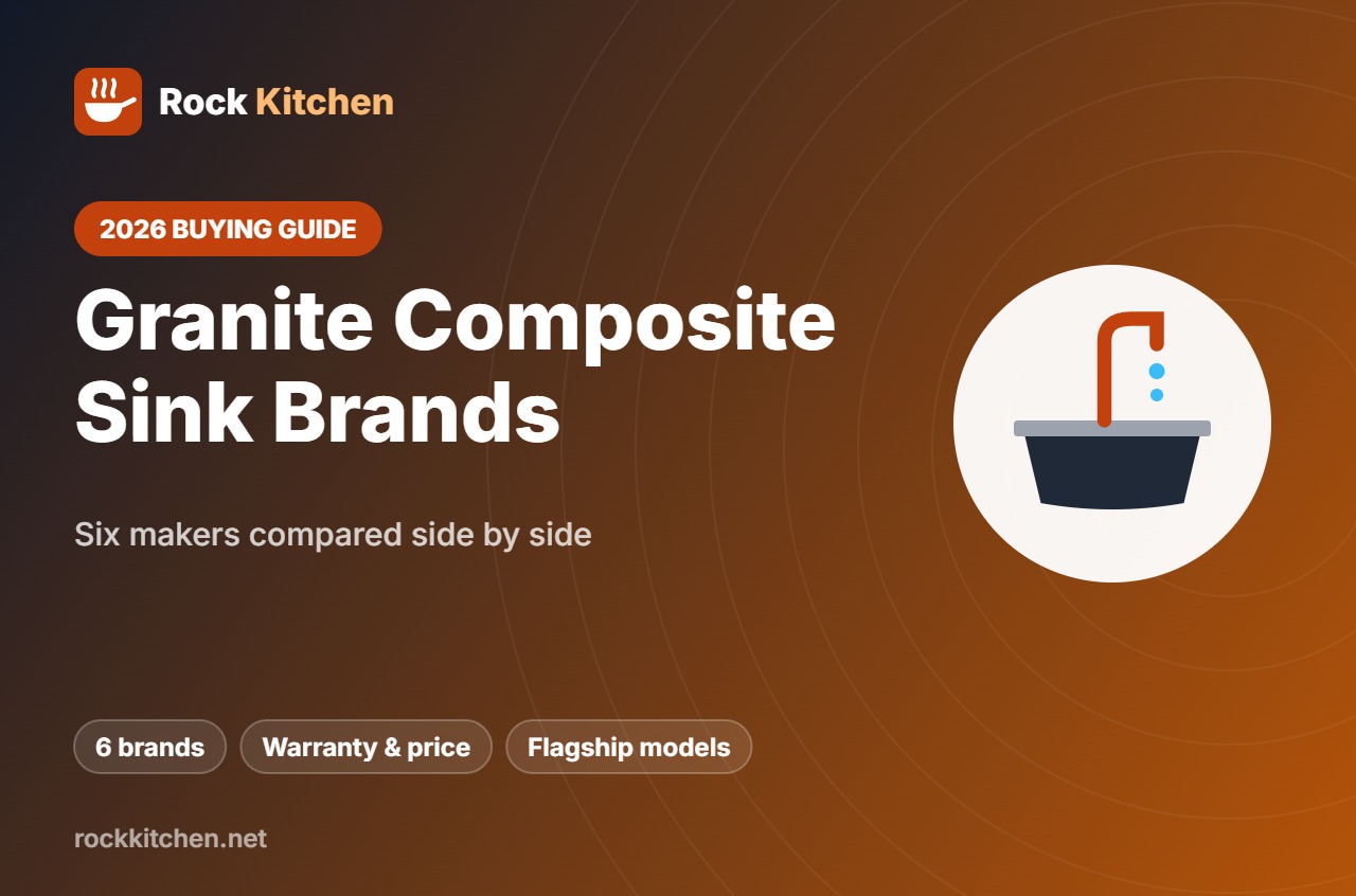 Best Granite Composite Sink Brand – Rock Kitchen buying guide
