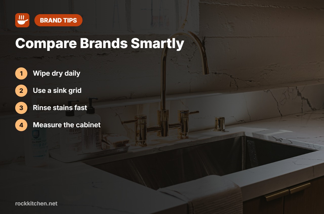 Tips for best granite composite sink brand