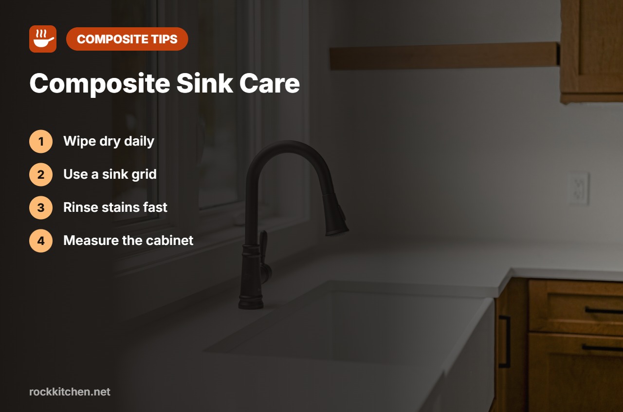 Tips for best granite composite sink