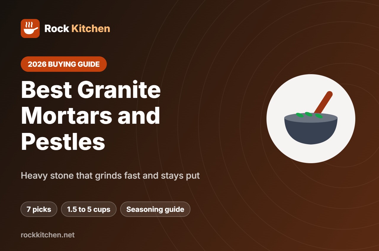 Best Granite Mortar and Pestle – Rock Kitchen buying guide