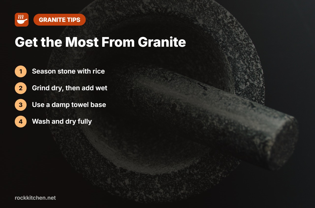 Tips for best granite mortar and pestle