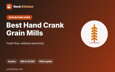 Best Hand Crank Grain Mill 2026: 6 Manual Mills From $50 to $1,100