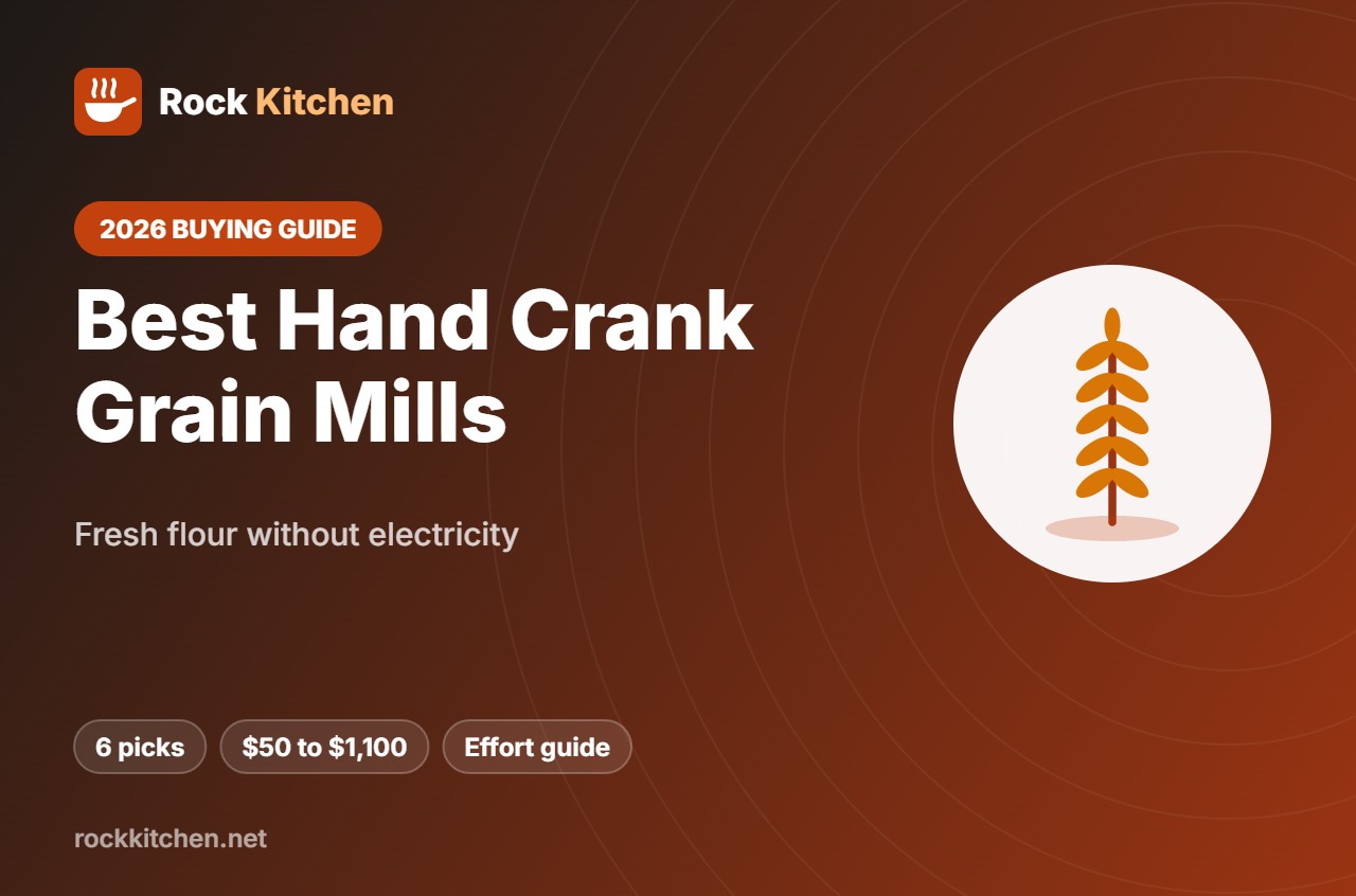 Best Hand Crank Grain Mill – Rock Kitchen buying guide