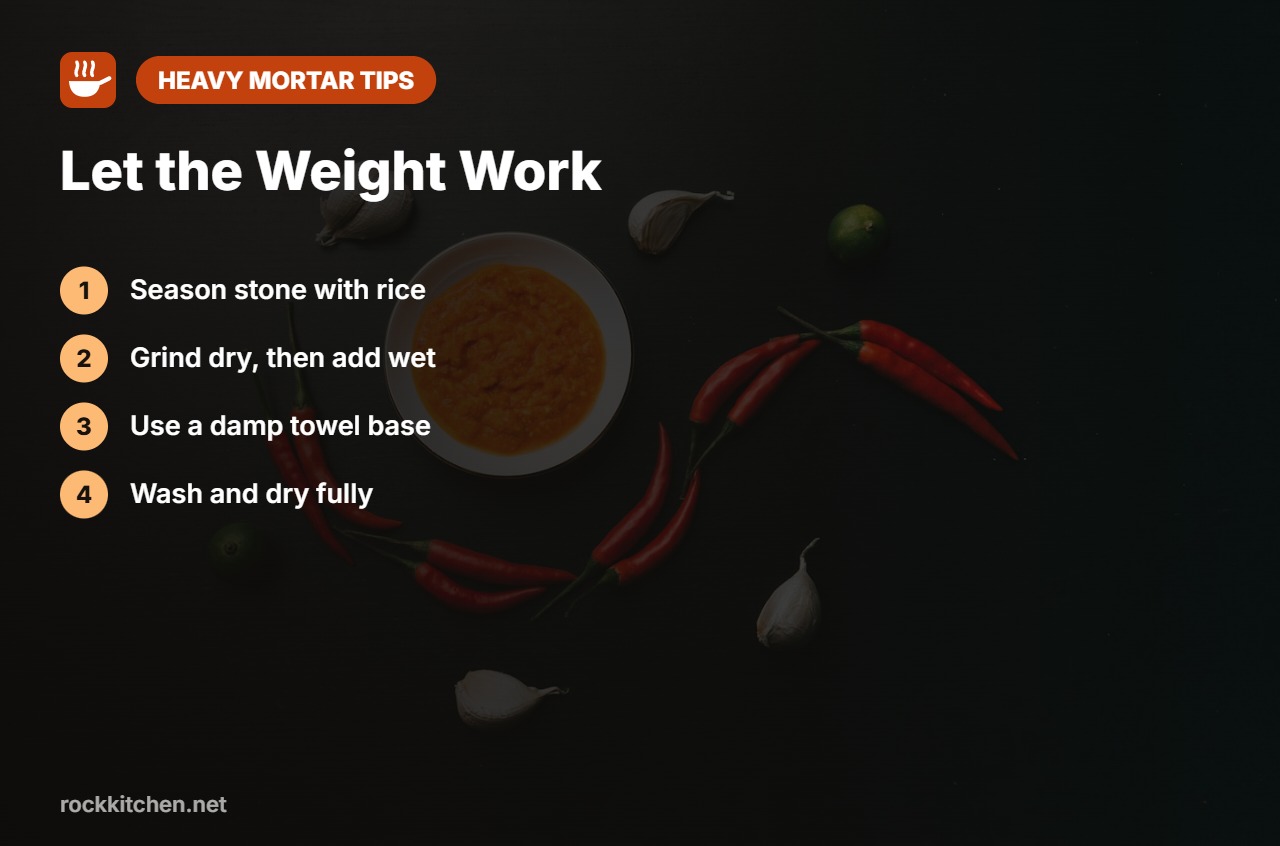 Tips for best heavy mortar and pestle
