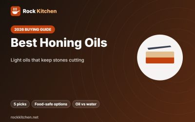 Best Honing Oil 2026: 5 Stone Oils for Arkansas and Oil Stones