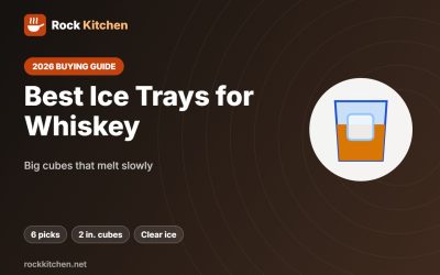 Best Ice Cube Tray for Whiskey 2026: 6 Large-Cube Trays and Molds