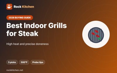 Best Indoor Grill for Steak 2026: 5 Electric Grills That Really Sear