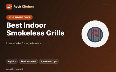 Best Indoor Smokeless Grill 2026: 6 Low-Smoke Grills for Apartments
