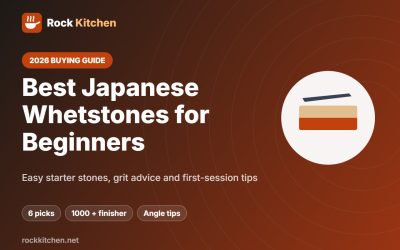 Best Japanese Whetstone for Beginners 2026: 6 Easy Starter Picks