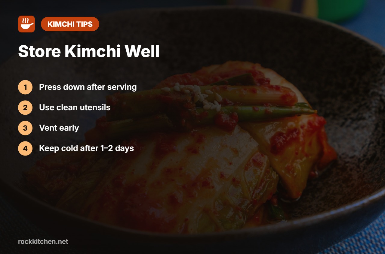 Tips for best kimchi container