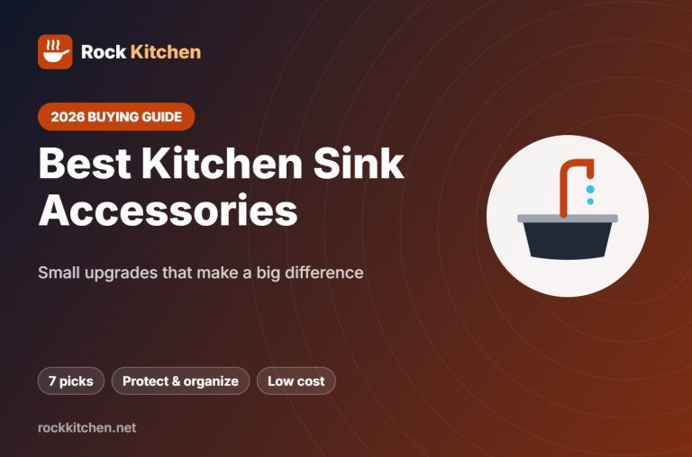 Best Kitchen Sink Accessories – Rock Kitchen buying guide