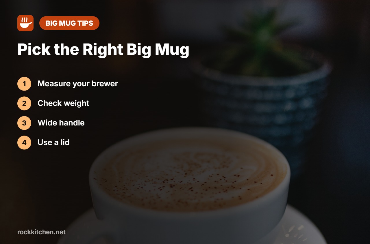 Tips for best large coffee mugs
