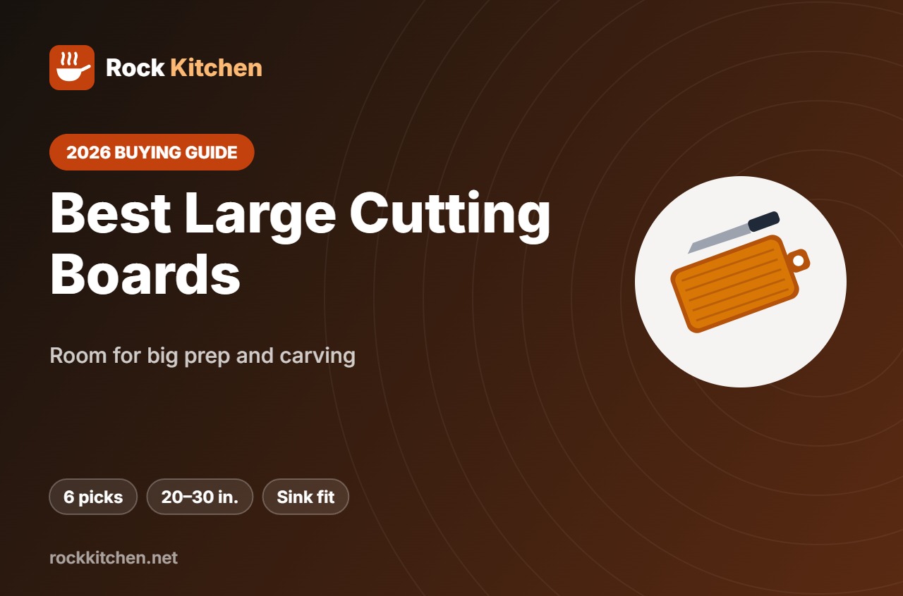Best Large Cutting Board – Rock Kitchen buying guide