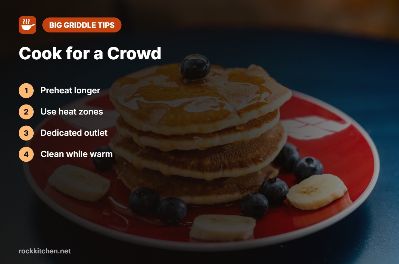 Tips for best large electric griddle