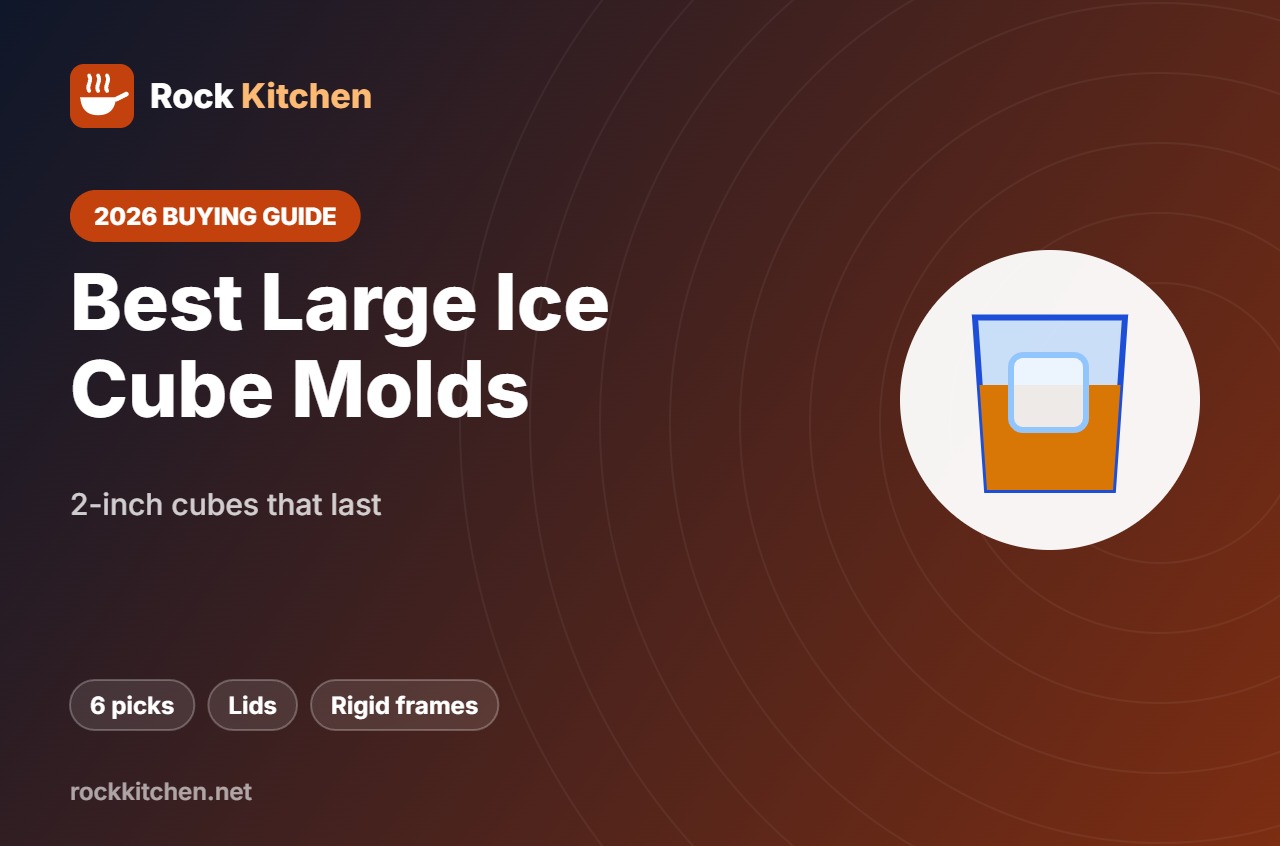 Best Large Ice Cube Mold – Rock Kitchen buying guide