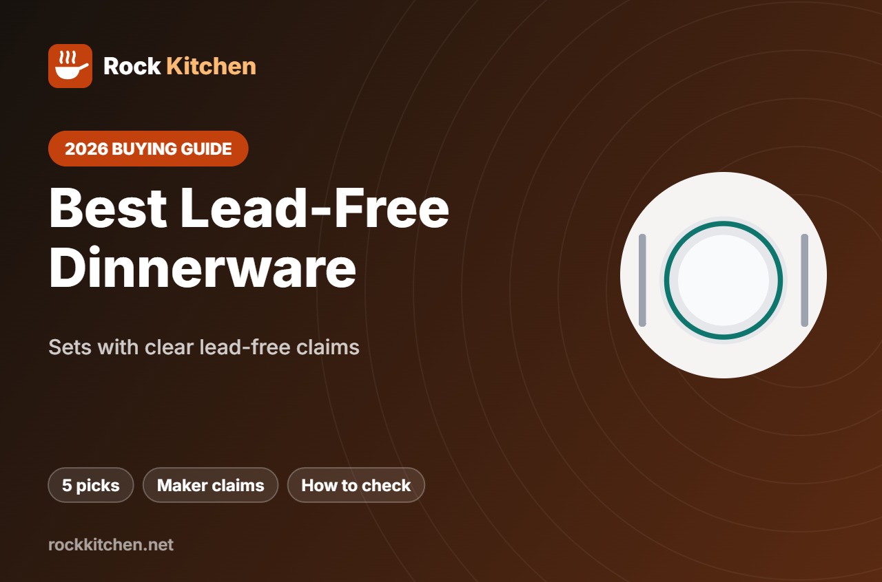 Best Lead Free Dinnerware – Rock Kitchen buying guide
