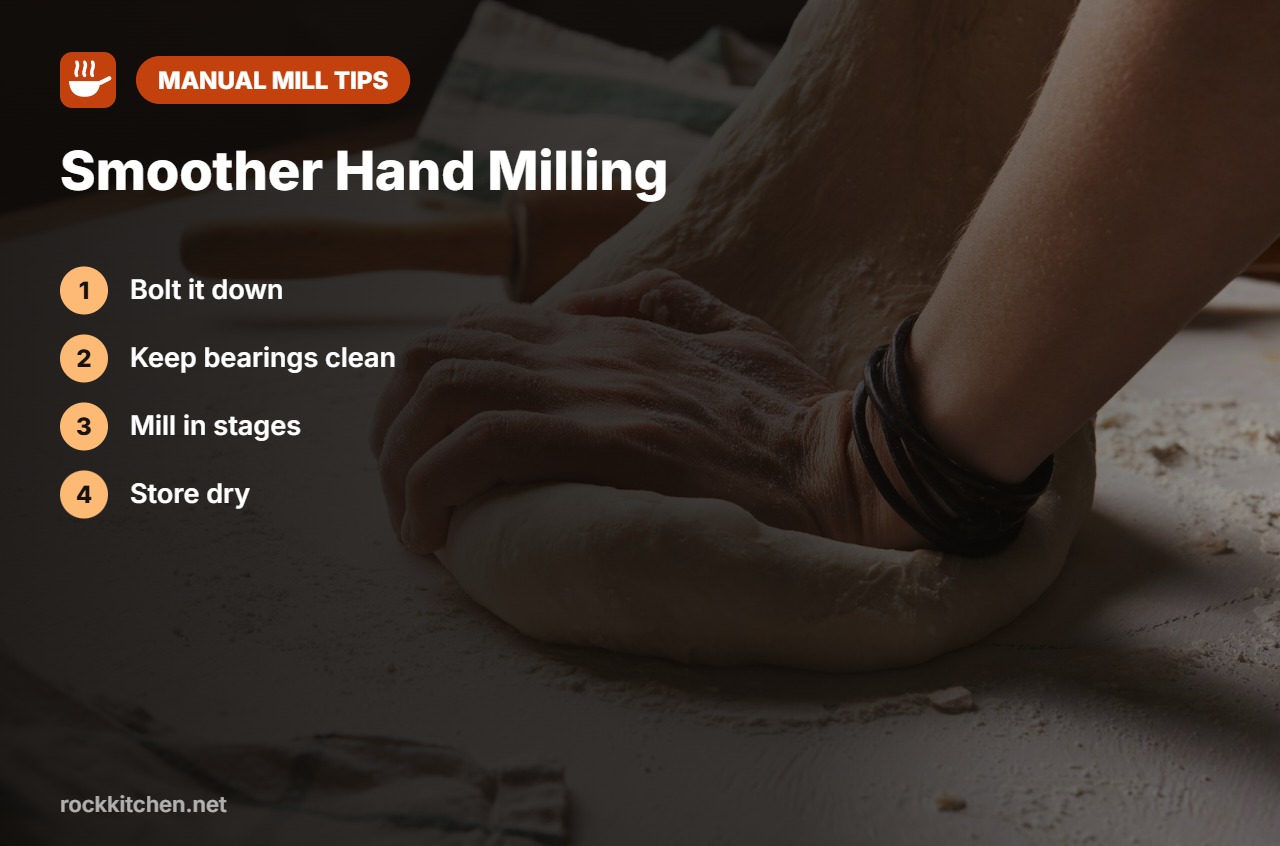 Tips for best manual grain mill