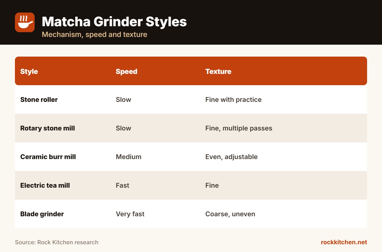 Best Matcha Grinder at a glance