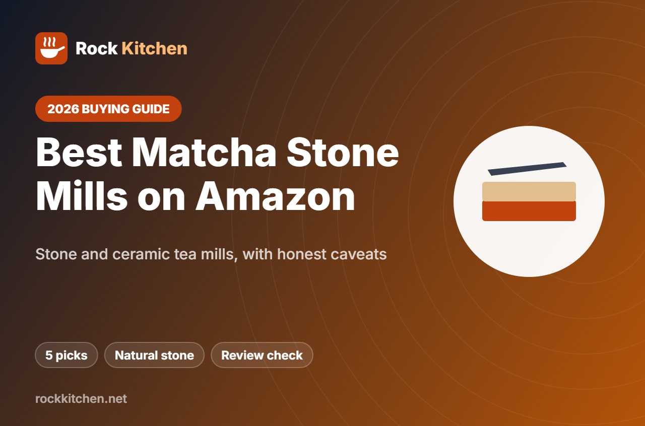 Best matcha stone mill Amazon guide – Rock Kitchen