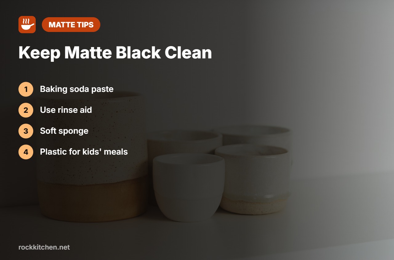 Tips for best matte black dinnerware