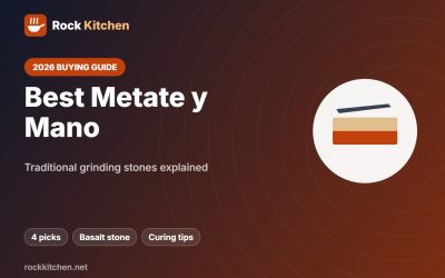 Best Metate y Mano 2026: 4 Picks and a Complete Buying Guide