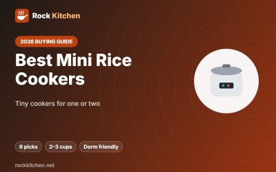 Best Mini Rice Cooker 2026: 6 Tiny Cookers for Dorms and Singles