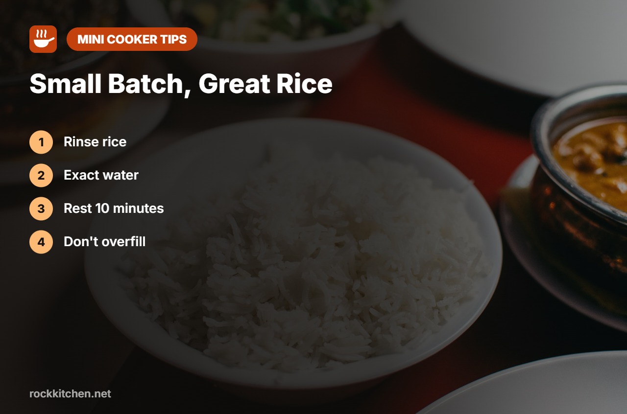 Tips for best mini rice cooker