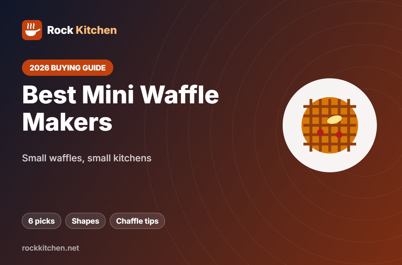 Best Mini Waffle Maker – Rock Kitchen buying guide