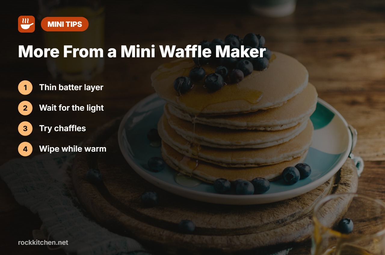 Tips for best mini waffle maker