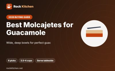 Best Molcajete for Guacamole 2026: 6 Bowls for Chunky or Smooth Guac